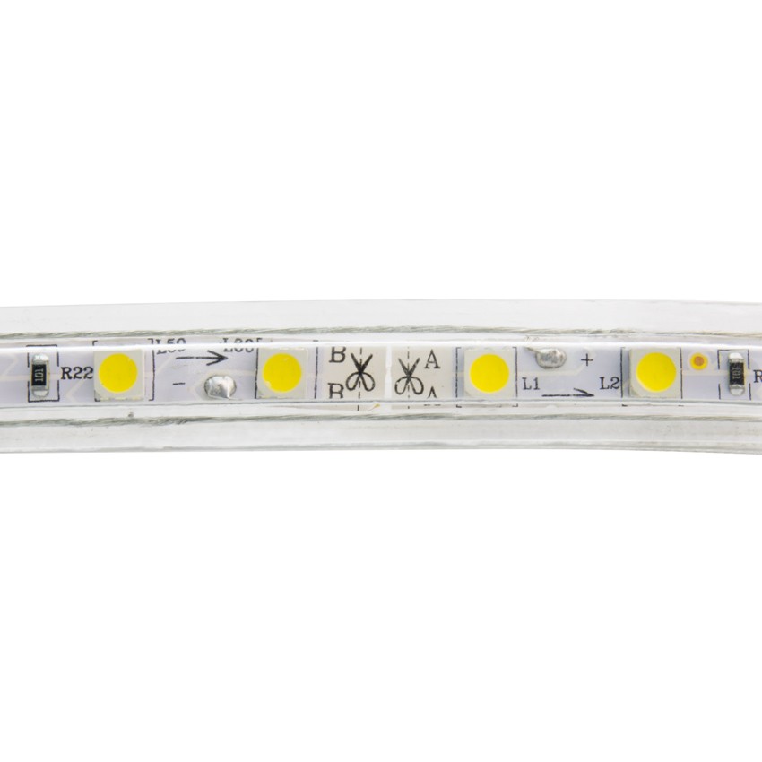Tira LED 220V AC SMD5050 60 LED/m 4 Metros - Warelec