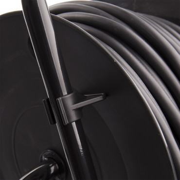 Carrete Alargador de Cable 40m 3x1.5mm con sistema Anti-Twist